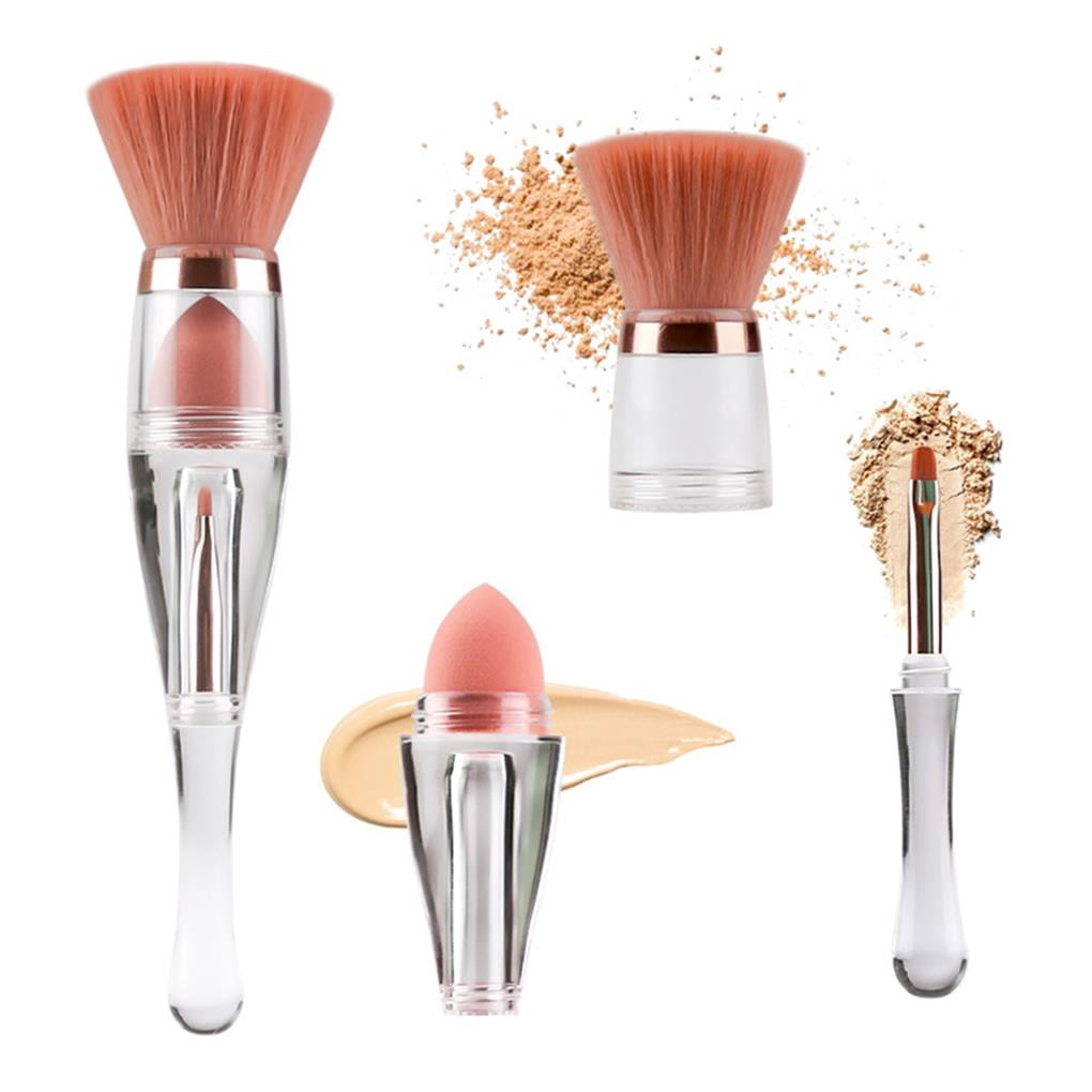thinsony 3 in 1 Cosmetic Makeup Brush Make Up Face Brushes for Foundation Blending Liquid Cream or Powder