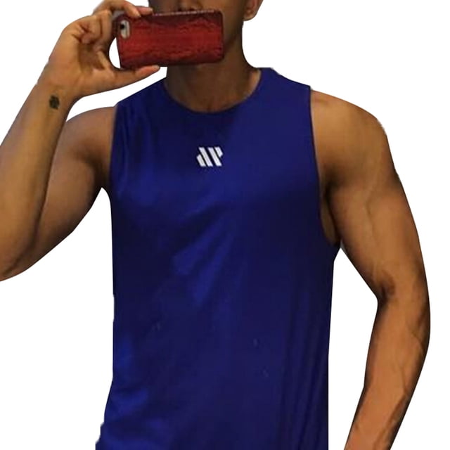 Honganda Male Tank Tops, Quick-Dry Running Vest, Fitness Training Undershirt
