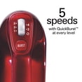 thumbnail image 3 of Hamilton Beach Batteur à Main Électrique Professionnel 5 Vitesses avec Étui de Rangement à Encliqueter, Rouge et Chrome, 3 of 7