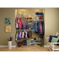 thumbnail image 2 of Organisateur de garde-robe ShelfTrack de ClosetMaid 121,9 à 182,9 cm, 2 of 3