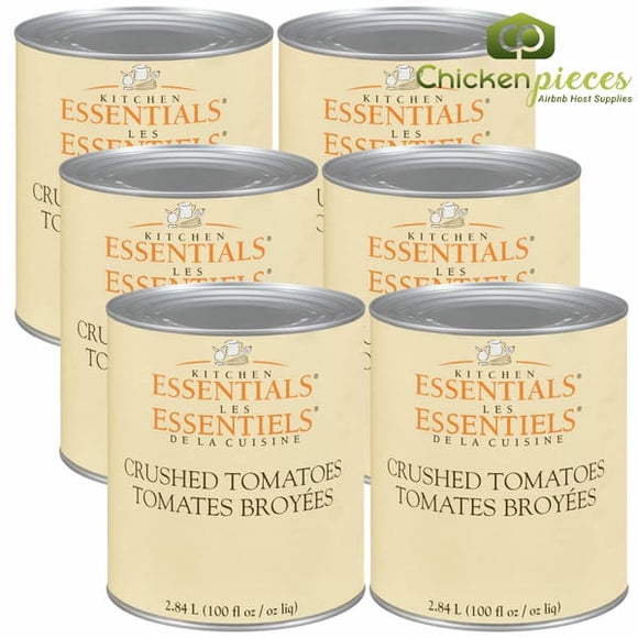 Kitchen Essentials Tomates Broyées 2,84 L/6 Lb - (6/caisse)