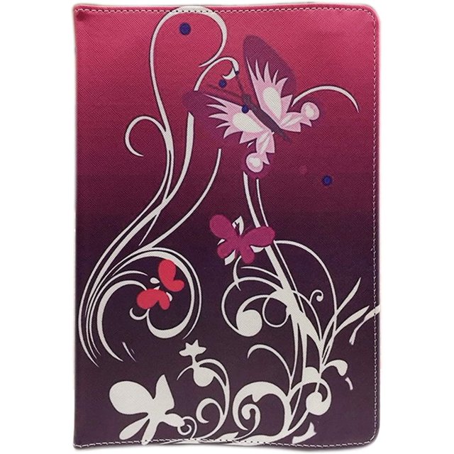 Universal Case for 10" 10.1" inch Tablet, PU Leather Folio Protective Cover with Multi-Angle Stand Feature Case