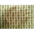 thumbnail image 4 of oneOone Coton Soie Tissu Imprimé Géométrique Diamant & Triangle BTY 42 Pouces de Large, 4 of 4