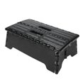 thumbnail image 2 of Folding Step Stool, Portable Step Ladder with Non Slip Grips, Large Platform, 300 Lb Loading Capacity, Made of Plastic, for Elderly, Pregnant, Bathroom Travel Use, 2 of 7