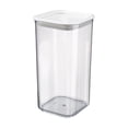 thumbnail image 2 of Meitianfacai Airtight Food Storage Containers, Plastic Cereal Kitchen Stackable Food Storage Buckets Food Canisters for Kitchen Pantry Organization Snacks and Sugar, White(1550ml), 2 of 6