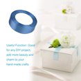 thumbnail image 1 of Gift Wrap Ribbon Wedding Clothes Making Supply Multi-color DIY Craft Accessories Festival Fabric Polyester Ribbons Box Ornaments Light Blue 36, 1 of 7