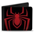 thumbnail image 1 of Spider-Man Portefeuille à Deux Volets à Gros Plan avec Logo, 1 of 2