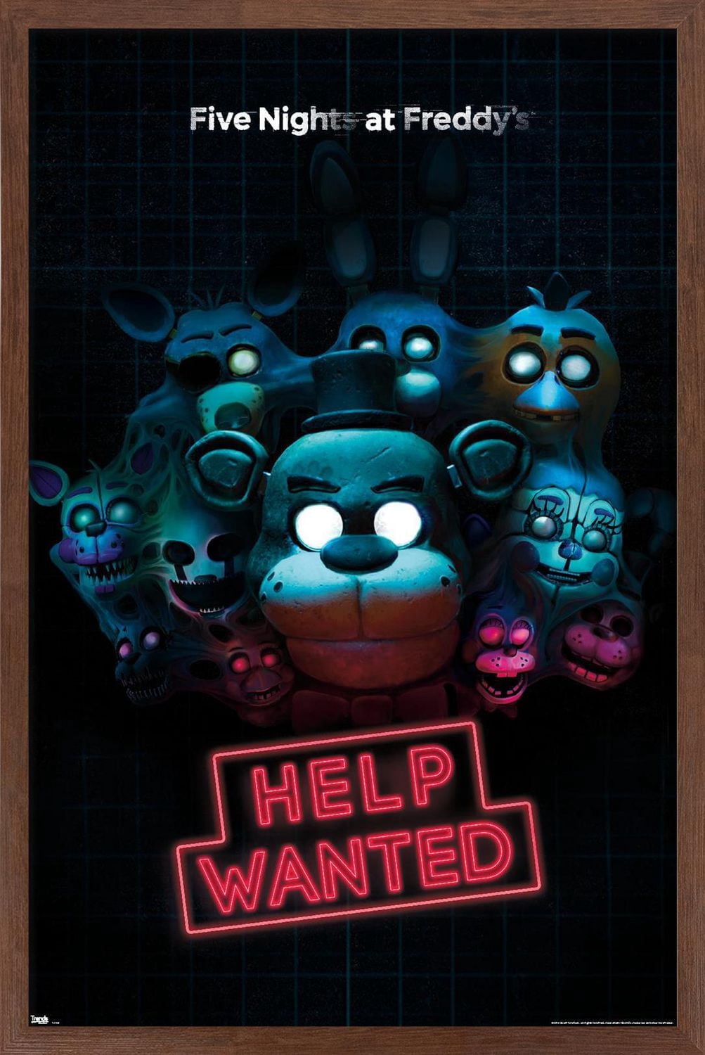 Five Nights at Freddy's - Help Wanted Wall Poster, 22.375" x 34"