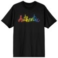 thumbnail image 1 of Pride - Authentic Black T-Shirt, 1 of 2