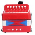 thumbnail image 4 of Mini Musical Instrument, Training Skills Children's Accordion Toy Waterproof Ease Of Playback Educational  For Kids, 4 of 8