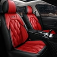 thumbnail image 2 of Maidao Car Seat Covers Leather Set Universal for Mercedes-Benz for GL320 2007-2016 5 Seats Waterproof Front Rear Cushion Protector Red, 2 of 6