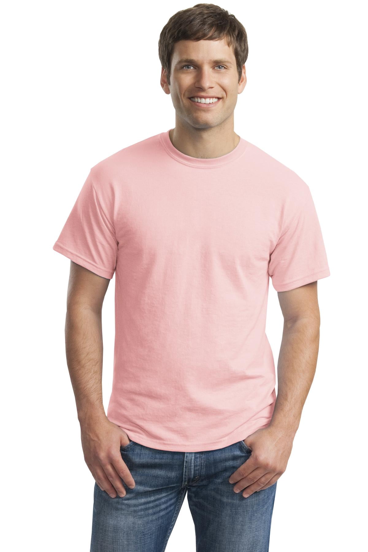 Gildan T-Shirt pour Hommes à Manches Courtes DryBlend 50 Coton/50 Polyester - 8000