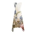 thumbnail image 4 of Ovzne Robes pour Femmes Robe pour Femme Robes pour Femmes Sans Manches Col Rond à Cordon Décontractée à Volants Ligne A Robe Courte Robe de Vacances Imprimée Liquidation, 4 of 7