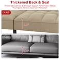 thumbnail image 4 of AVAWING Sofa Bed, Classic Khaki, 4 of 9