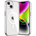 thumbnail image 1 of for iPhone 14 Case with HaloLock, Shockproof Military-Grade Protection, Scratch-Resistant Back, Classic Hybrid Magnetic Case Compatible with iPhone 14, 1 of 5