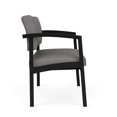 thumbnail image 4 of Lenox Steel Reception Waiting Bariatric Chair / Black Steel / Light Gray, 4 of 5
