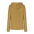 thumbnail image 5 of Timegard Womens Hoodies Plus Size Long Sleeve Thumb Hole Pullover Fall Casual Solid Color Comfy Tops, 5 of 5