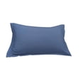 thumbnail image 2 of Birdeem Premium Solid Color Pillowcase, Soft Washed Cotton Material, King Size Cover for Full Bed Coverage, Luxury Design Enhances Bedroom Decor, Easy to Clean for Fresh Comfort, 2 of 9