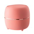 thumbnail image 1 of KITTEHIGM Desktop Bin With Lid Round Press Type With Removable Inner Plastic Small Trash Can For Bathroom Vanity Table Waste Pallet #70, 1 of 1