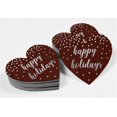 thumbnail image 4 of Inkdotpot Real Silver Foil Happy Holiday Tag Favor Hang Paper Tag 50 Pieces, 4 of 6
