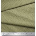 thumbnail image 3 of Soimoi Poly Georgette Fabric Geometric Small Print Fabric by The Yard 42 Inch Wide, 3 of 3