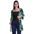 thumbnail image 2 of Moomaya Cardigan Court en Georgette Imprimée pour Femmes, Vêtements de Plage, Châle et Couvre-Maillot, 2 of 5