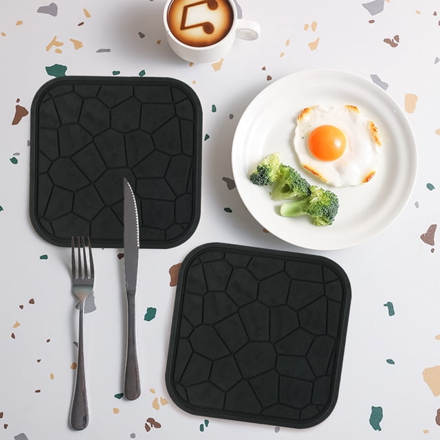 EGNMCR Kitchen Gadgets, Kitchen Accessories Placemats Coffee Mats Kitchen Table Mats Easy To Clean Kitchen Table Mats For Kitchen Insulation Tablemat Hot Pad For Dishes Place mats