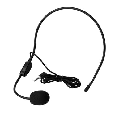 Britney Micro, Mini Casque Filaire 3,5 mm Monté sur la Tête pour Micro Haut-Parleur Vocal Ake Microphone Microphone de Chant Condensateur