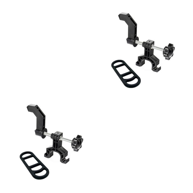 pitrice Stable Mini Bike Wheel Truing Stand Wear-resistant Lightweight Waterproof Repair Tools High Strength Cycling Accessories Black 2Set