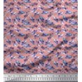 thumbnail image 1 of Soimoi Rayon Fabric Car Transport Print Sewing Fabric Yard 56 Inch Wide, 1 of 3