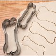 thumbnail image 4 of Oleegame 1PC Cookie Mold Dog Bone Cookie Cutter Set Stainless 3 Silver, 4 of 4
