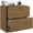 Light Brown, variant on Vinsetto Filing Cabinet with Drawers, File Cabinet with Lock Espresso