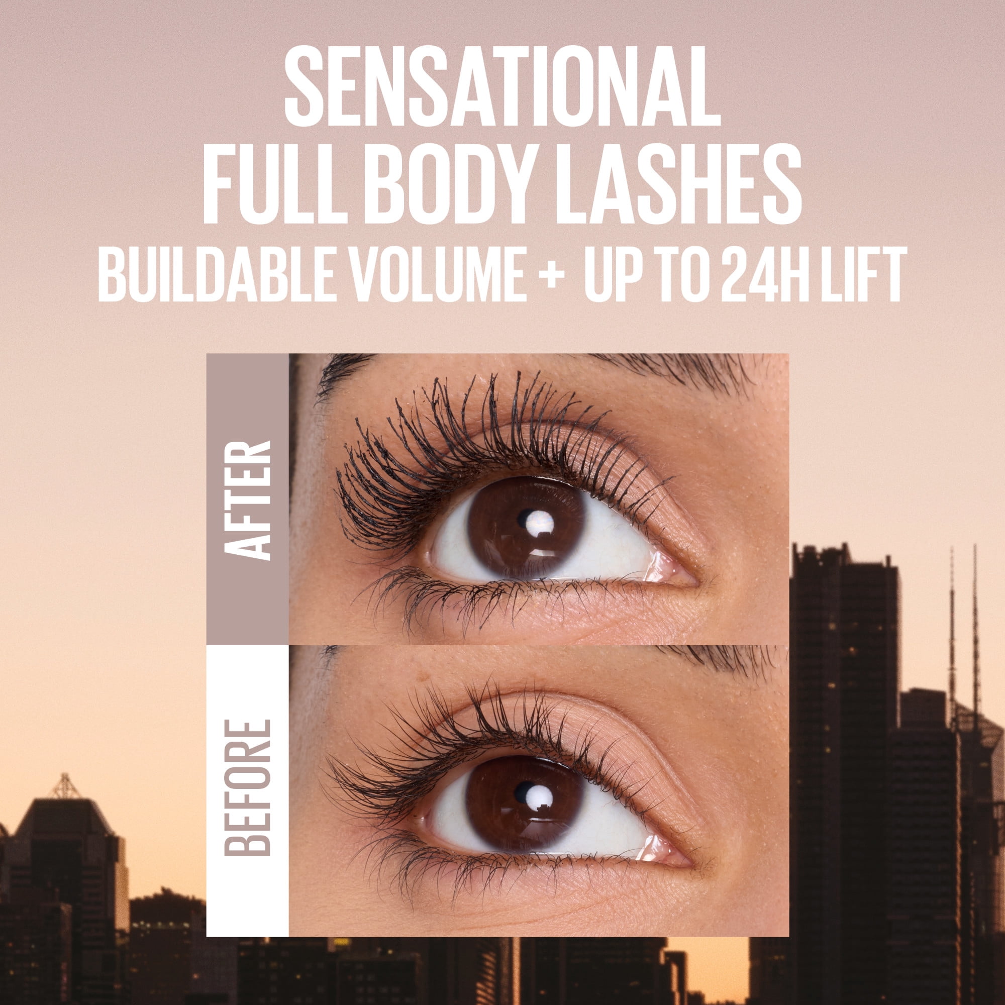 Maybelline New York Lash Sensational Body Mascara Lavable