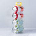 thumbnail image 2 of TIMIFIS Kitchen Gadgets Portable Can Storage Rack For Refrigerator Shelves, Beer Can Racks, Refrigerator Storage Slider Clear Chilled Beer Cans, 2 of 3