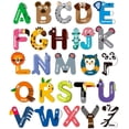 thumbnail image 2 of 26Pcs Magnetic Letters Fridge Magnet Letters Toys Fun Cartoon Animals Magnetic Uppercase Letters Preschool Learning Spelling Games Educational Toy Set for Kids Over 3 Years Old, 2 of 10