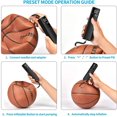 thumbnail image 3 of MesaSe Electric Ball Pump Smart Air Pump Portable Fast Ball Inflation With Accurate Pressure Gauge And Digital Lcd Display For Football Basketball Volleyball Rugby (2 Needle And 1 Nozzle), 3 of 6