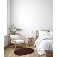 thumbnail image 3 of Rhody Rug Katie Tapis Ovale Tressé Intérieur-Extérieur, Bordeaux, 2 Pieds x 3 Pieds, Réversible, Lavage des Mains, 3 of 6
