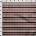 thumbnail image 3 of oneOone Silk Tabby Maroon Fabric Diamond Geometric Craft Projects Decor Fabric Printed By The Yard 42 Inch Wide, 3 of 4