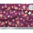 thumbnail image 3 of Soimoi Rayon Fabric Floral & Paisley Print Fabric by The Yard 56 Inch Wide, 3 of 3