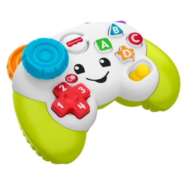 Fisher-Price Laugh & Learn Game & Learn Controller Musical Baby Toy with Lights, Multilanguage Version
