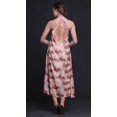 thumbnail image 4 of Bimba Floral Causal Long Dos Nu Licol Robe de Plage Imprimé Femmes-X-Petit, 4 of 6