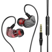 EGNMCR In Ear Earphones Technology Hifi Bass Earbuds Monitor Metal Headphones Sport Noise Cancelling Headset In Ear Earphones