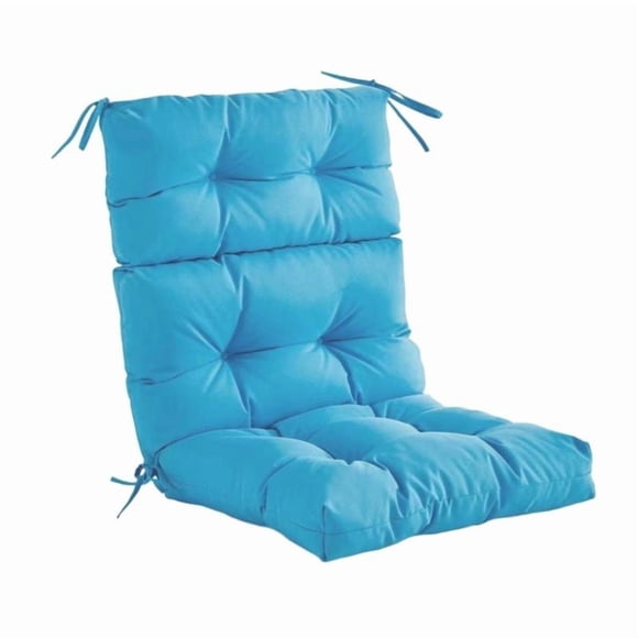 Outdoor High Back Chair Cushion Waterproof Folding Cushion Integrated Seat Backrest Cushion for Patio Rocking Chairs