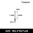thumbnail image 1 of Lefu 2mm carbuncle Tungsten Steel Head M2.5 Thread Micrometer Gauge Indicator Probe, 1 of 6