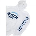 thumbnail image 4 of Busch Chandail à Capuchon Coloris Blanc avec Logo de Bière Légère - Petit, 4 of 5