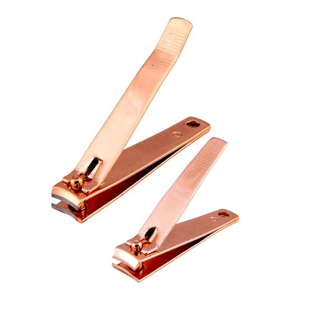 507500 - Coupe-Ongles DUO 2 Tailles par Ensemble Édition Or ROSE