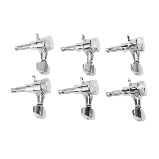 Piquets de Réglage pour Guitare Électrique, Têtes de Machine à Guitare, Tuners de Tête de Guitare, Pièces de Guitare Électrique, 6 Ensembles de Piquets de Réglage, Pièces de Tuners de Tête de Machine à Guitare Électrique