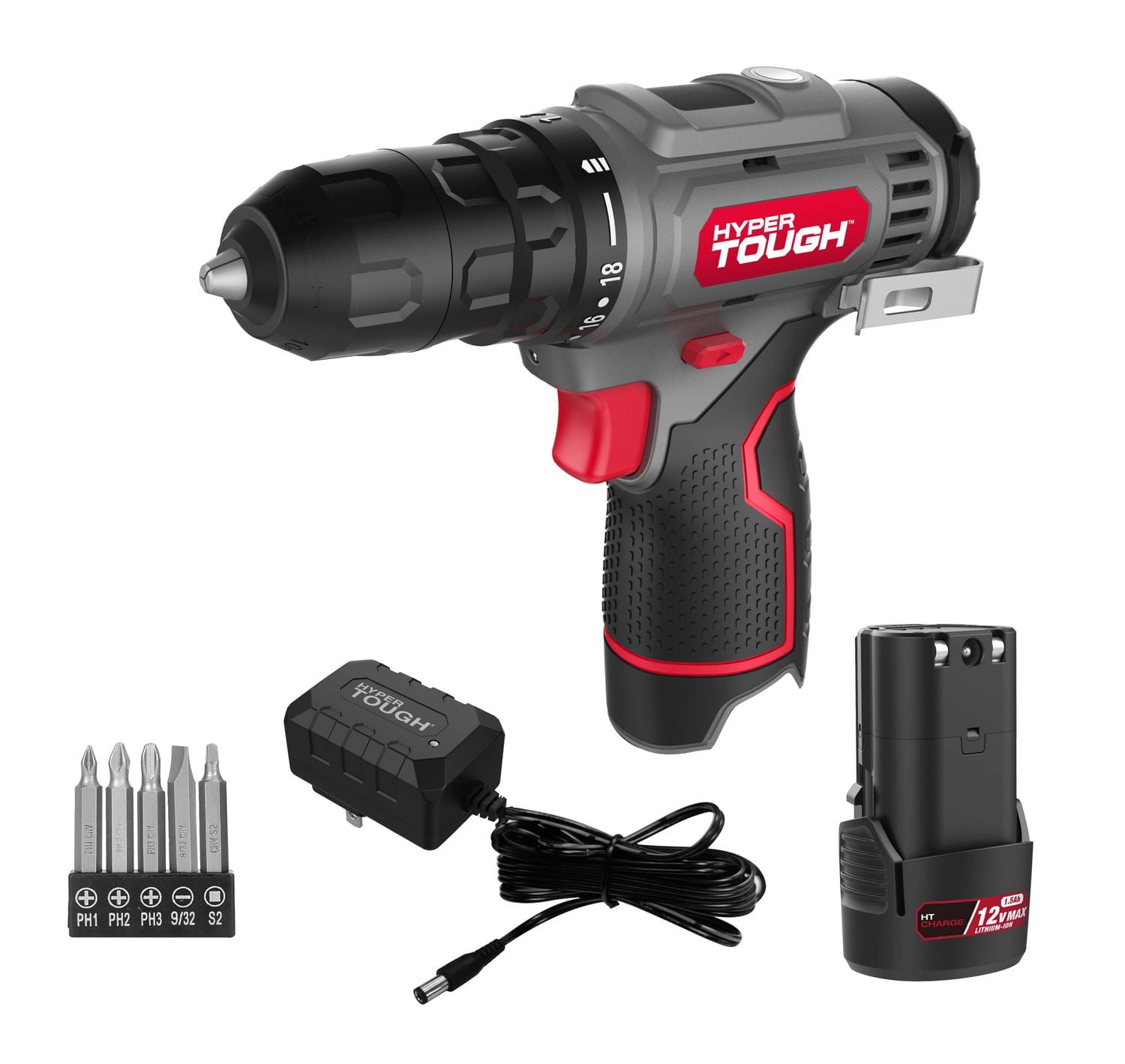 HYPER TOUGH 12V MAX PERCEUSE SANS FIL