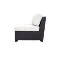 thumbnail image 3 of TKC Barbados Armless Patio Chair in White, 3 of 6