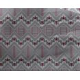 thumbnail image 4 of oneOone Georgette Viscose Fabric Chevron & Triangle Geometric Print Fabric BTY 42 Inch Wide, 4 of 4